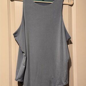 Gray Sleeveless Women's Top